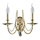 Бра Crystal Lux Victoria AP2 Gold/Amber