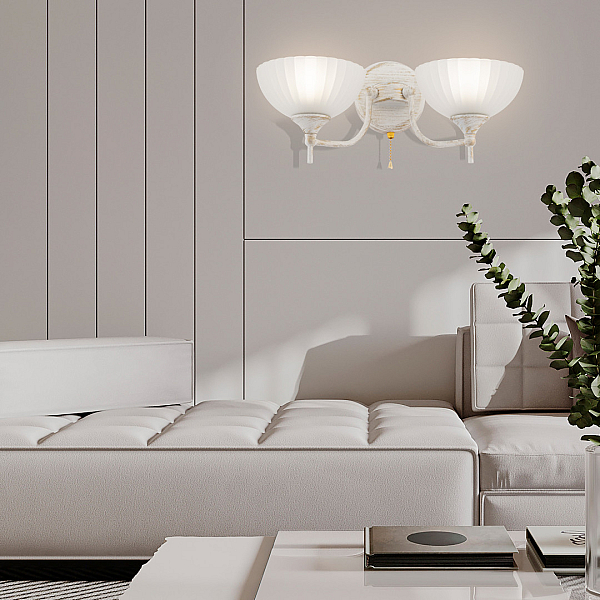 Бра Arte Milano 340049/2W WT+G
