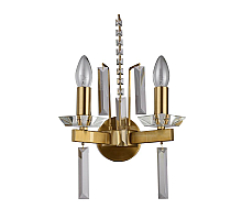 Бра Crystal Lux Marron AP2 Brass