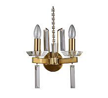 Бра Crystal Lux Marron AP2 Brass