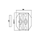 Бра Vele Luce Buzzati VL2181W02
