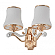 Бра Arte Milano Florentia-3987 303987/2W Wh/Gd