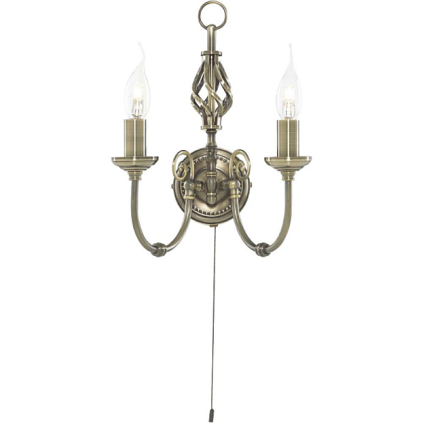 Бра Arte Lamp Zanzibar A8392AP-2AB