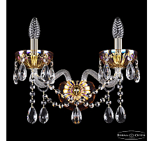 Бра Bohemia Ivele Crystal 5413B/2/165 G Shampan/M-1H