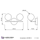 Бра Lumina Deco Marsiada LDW 6033-2 GD