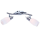 Спот Arte Lamp A4590AP-2SS