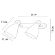 Спот Arte Lamp Fafnir A5047PL-2BK