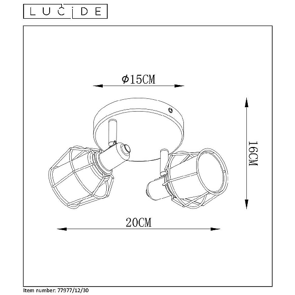 Спот Lucide Nila 77977/12/30
