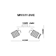 Спот MyFar Cathy MR1511-2WC