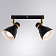 Спот Arte Lamp Fafnir A5047PL-2BK