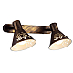 Спот Arte Lamp Cono A5218AP-2BR