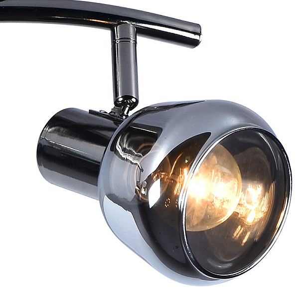 Спот Reluce 05960-0.8-04 PEARL BK (DARK CHROME)