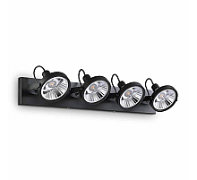 Спот Ideal Lux Glim PL4 Nero 200255