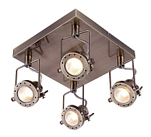 Спот Arte Lamp Costruttore A4300PL-4AB