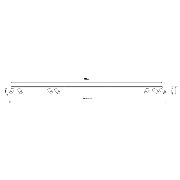 Спот Nowodvorski Fourty Surface VII Umbra Gray 11470