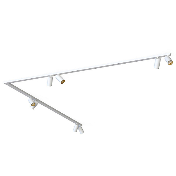 Накладной спот Nowodvorski Mono Corner 2x200 White/Gold 7697
