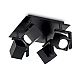 Спот Ideal Lux Mouse PL4 Nero 156712