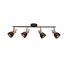 Спот Arte Lamp A1677PL-4BK