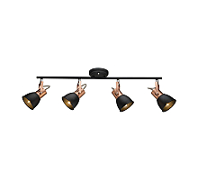 Спот Arte Lamp A1677PL-4BK