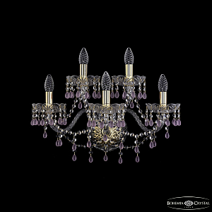Бра Bohemia Ivele Crystal 1410B/3+2/195/XL G V7010