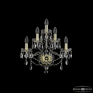 Бра Bohemia Ivele Crystal 1415B/2+2+1/165 G