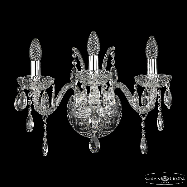 Бра Bohemia Ivele Crystal 105B/3/165 Ni