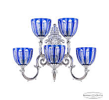 Бра Bohemia Ivele Crystal Verona 7203B15/3+2/210 NW P1 U Clear-Blue/H-1H