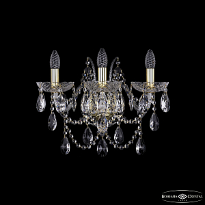 Бра Bohemia Ivele Crystal 1411B/3/160/XL G