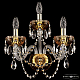 Бра Bohemia Ivele Crystal 5402B/2+1/165 G Amber/M-1G