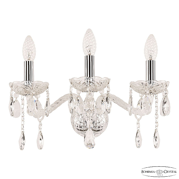 Бра Bohemia Ivele Crystal 107B/3/165 Ni