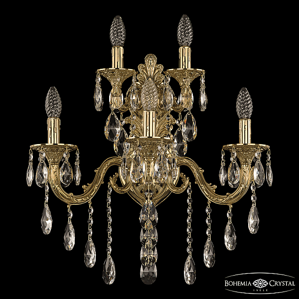 Бра Bohemia Ivele Crystal Florence 7101B15/3+2/210 B G