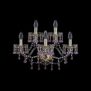 Бра Bohemia Ivele Crystal 1410B/3+2/195/XL G V7010