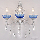 Бра Bohemia Ivele Crystal AL7801B15/3/175 B WMN P Aquamarine/M-1F