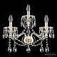 Бра Bohemia Ivele Crystal 5413B/2+1/165 G Clear/M-1G