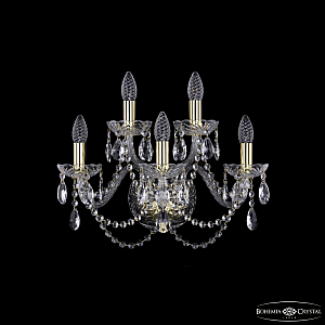 Бра Bohemia Ivele Crystal 1402B/3+2/160 G