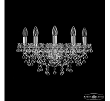 Бра Bohemia Ivele Crystal 1409B/5/160 Ni