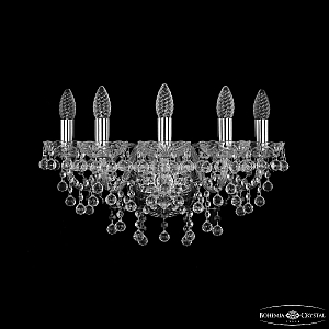 Бра Bohemia Ivele Crystal 1409B/5/160 Ni