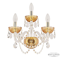 Бра Bohemia Ivele Crystal 5402B/2+1/165 G Amber/M-1G