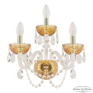 Бра Bohemia Ivele Crystal 5402B/2+1/165 G Amber/M-1G