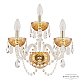 Бра Bohemia Ivele Crystal 5402B/2+1/165 G Amber/M-1G