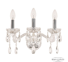Бра Bohemia Ivele Crystal 107B/3/141 Ni