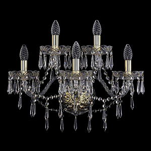 Бра Bohemia Ivele Crystal 1403B/3+2/195/XL G