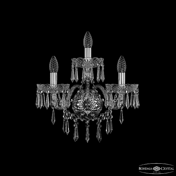 Бра Bohemia Ivele Crystal 1403B/2+1/160/XL Ni
