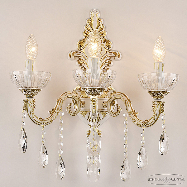 Бра Bohemia Ivele Crystal AL7901B15/3/175 B WMG P Clear/M-1H