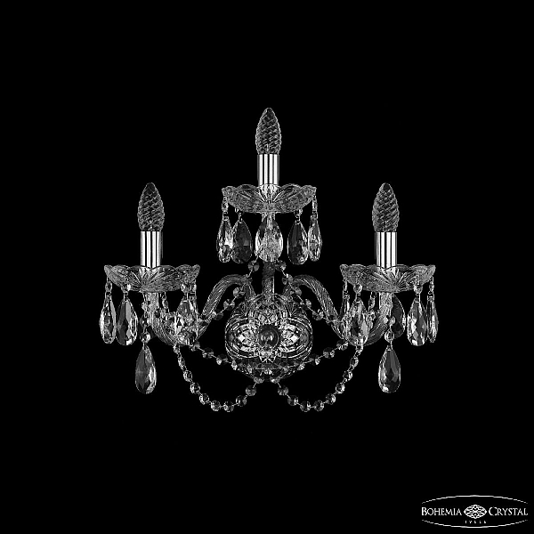 Бра Bohemia Ivele Crystal 1402B/2+1/195/XL Ni