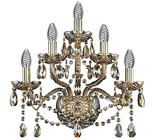 Бра Bohemia Ivele Crystal 1413B/2+2+1/165 G M721
