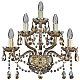 Бра Bohemia Ivele Crystal 1413B/2+2+1/165 G M721