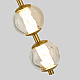 Бра Delight Collection OB2437 brass/clear