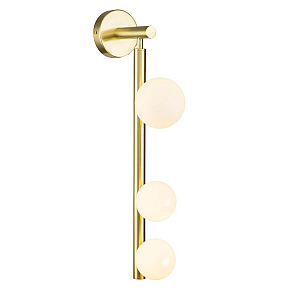 Настенный светильник Indigo Flusso 11025/3W Gold V000229