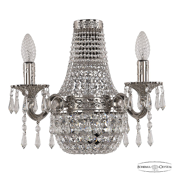 Бра Bohemia Ivele Crystal 2201H201B/2/35IV Ni